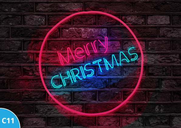Personalised Christmas Card Design 11