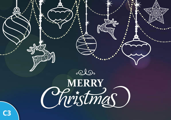 Personalised Christmas Card Design 3